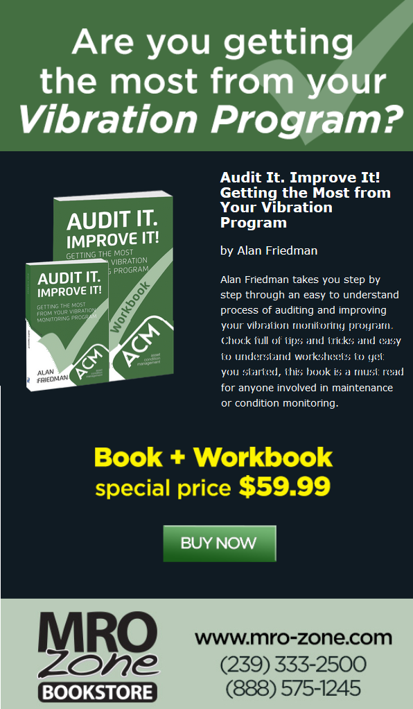 Audit it Improve it! Getting the most from your vibration monitoring program flyer